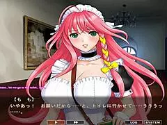 Maid-san to Boin game heats up with Momo in steamy scene 2