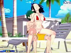 Momo And Kyoka Fuck Izuku!