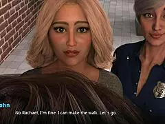 Yo, I’m confused, what’s Anna doin’ here in this 3D hentai clip?