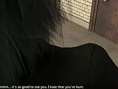 Yo, I’m confused, what’s Anna doin’ here in this 3D hentai clip?