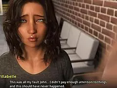 Yo, I’m confused, what’s Anna doin’ here in this 3D hentai clip?