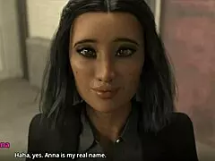 Yo, I’m confused, what’s Anna doin’ here in this 3D hentai clip?