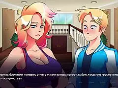 Teen slut explores hentai life in Woodchester gameplay.