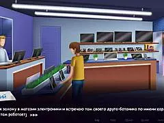 Ung slampa utforsker hentai-liv i Woodchester-spill