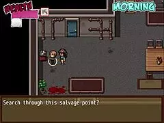 Gledamo porno film z bujno žensko - hentai igra - zombies retreat - del 5