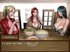 I resgatando duas gostosas do zumbis hentai