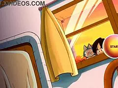 Bulma has sex with vegeta in adventure 4 part 1