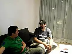 The maid seduces the wife in a hardcore group scene, part one.