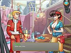 Hey, Wanna Play Space Rescue Code Pink? Trade Big Tits with Valerie Now!