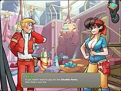 Hey, Wanna Play Space Rescue Code Pink? Trade Big Tits with Valerie Now!