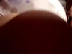 A mom loves drinking milk.