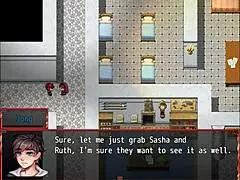 Harem Hentai Game Ep 14: Redhead Milf Traps Him with Giant Tits