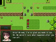 Harem Hentai Game Ep 14: Redhead Milf Traps Him with Giant Tits