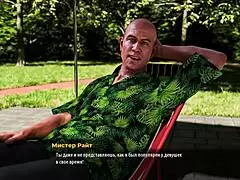 Milfs of Sunville Part 6: Slutty Coed in Stockings Rides Cock in Wild Cowgirl Scene