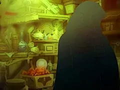 fake tarot cards hentai with the girl from the train and a magician cartoon