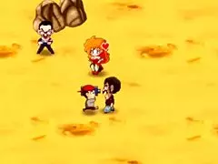 bulma's adventure where mr satan watches his agent miss piiza pizza get gangbanged at the cell games