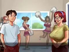 Why Does Busty Stepmom Flash Huge Breasts in Game?