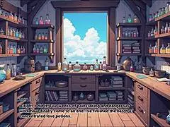 I-I saw my maid stepmom without panties in Archalchemy hentai ep 1