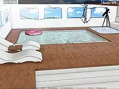 Mature beauties in erotic cartoons