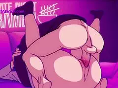 Hot MILF in deepthroat action