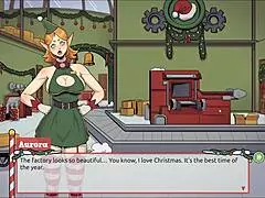 claus reveals a secret surprise in the christmas factory game episode two