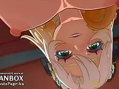 What makes this 3D hentai milf so wild for cum?