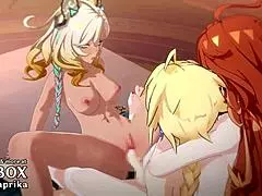 What makes this 3D hentai milf so wild for cum?