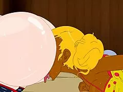 Black man licks MILF's ass