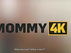 Accidental headshot for busty mom