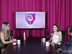 reh queen and kstro on bora cast with bruna carlos, part 2 on sheer red.