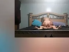 Blonde milf riding cock