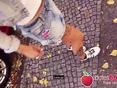 Slim milf vicky hundt enjoys a relaxing outdoor adventure with english dates66 com