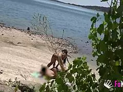 Natali Quinn hunts public fucks and nails her target in the swamp area