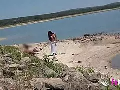 Natali Quinn hunts public fucks and nails her target in the swamp area