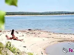 Natali Quinn hunts public fucks and nails her target in the swamp area