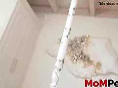 babe stepmom jane doux rides monster cock after blowjob