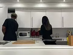 I gots fucked by my boyfriend's friend in his house, big ass latina milf.