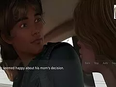 Wow, a wife and stepmother in steamy homemade game!