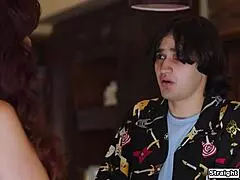 oh, come on, yer allowed to play with yer big tit stepmommy.