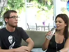 Brunette Mom's Intense Licking and Fucking by Boy