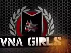 Chunky Maggie Green casually slips fingers into her plump pussy slit.