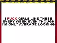 Actriz pelirroja Syren de Mar en escena interracial