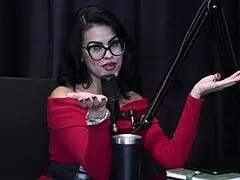 annie clementine dominates bia hot in sheer red podcast