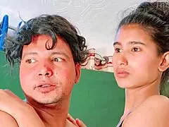 Watch this bad girlfriend team up with a new boyfriend and hot milf for a wild threesome! 😏