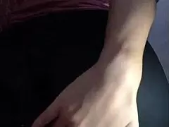 Sleepover with My Friend in Tiny Black Shorts Feels So Hot