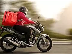 Latina Milf Flashes Big Tits and Takes Monster Cock Delivery