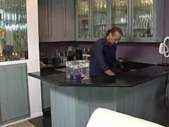 Amanda Lanes lets step-daddie drill her tight twat while mum's out