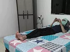 my valentine’s day got wild with stepbrother’s huge cock in a dirty latina hookup