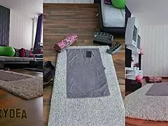 check out this triple cam view of my naked workout, feeling so sensual