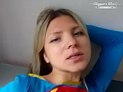 Yo, small-titted Gina Gerson plays superwoman to rescue Mugur in hot action